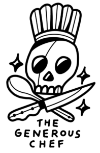 The Generous Chef Logo-title